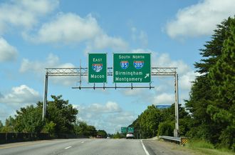 I-85 south at I-285 - College Park, GA