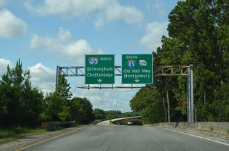 I-85 south at I-285 - College Park, GA