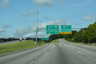 I-85 south at I-285 - College Park, GA