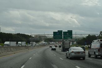 I-285 west at I-85 - College Park, GA