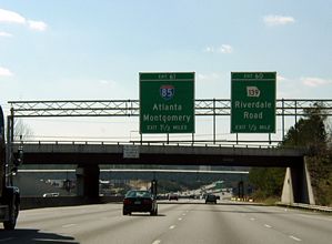 I-285 west at I-85 - 2003