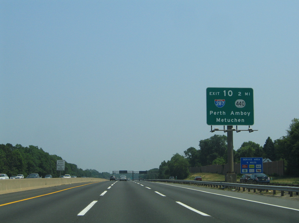 I-95/NJ Tpk north at I-287/Route 440 - 2005