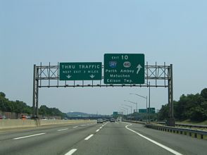 I-95/NJ Tpk north at I-287/Route 440 - 2005