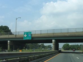Route 440 west at I-287/NJ Tpk - Edison Twp