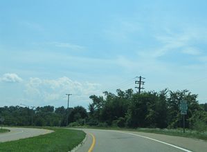 VT 117 south at VT 289 - Essex