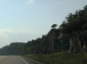 VT 289 west at VT 2A - Essex