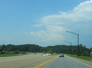 Vermont Route 289 West at Colchester Road