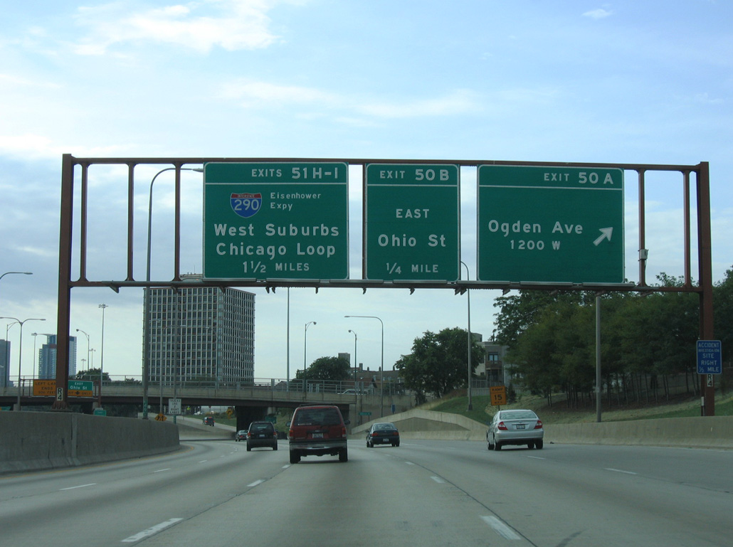 I-90/94 Kennedy Expwy east at I-290 - 2005
