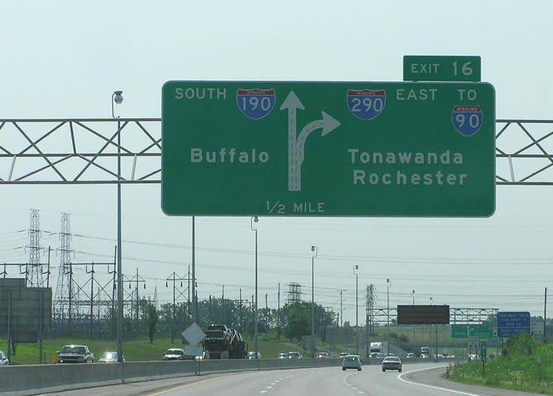 I-190 south at I-290 - 2006