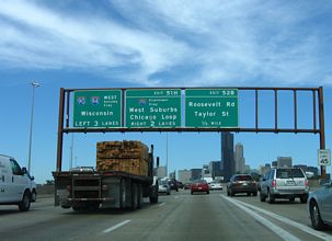 I-90/94 Dan Ryan Expwy west at I-290 - 2005