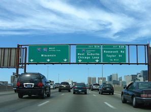 I-90/94 Dan Ryan Expwy west at I-290 - 2005