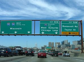 I-90/94 Dan Ryan Expwy west at I-290 - 2005