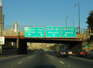I-290 east at I-90/94 - 2005
