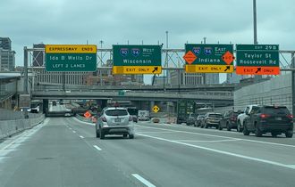 I-290 east at I-90/94 - Chicago, IL