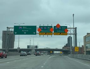 I-290 west at I-90/94 - Chicago, IL