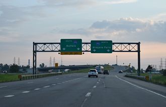 I-290 west at I-190 - Tonawanda, NY