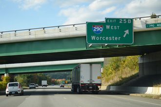 I-495 north at I-290/Route 85 - Marlborough, MA