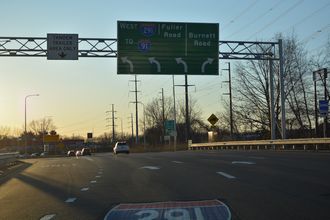 I-90/Mass Pike at I-291 - Chicopee, MA