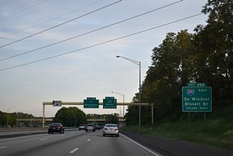 I-91 south at I-291/Route 218 - Windsor, CT