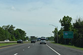 I-291 east at I-90/Mass Pike - Springfield, MA