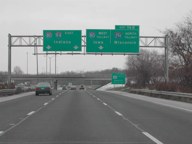 I-94 east at I-80-294/IL 394 - 2002