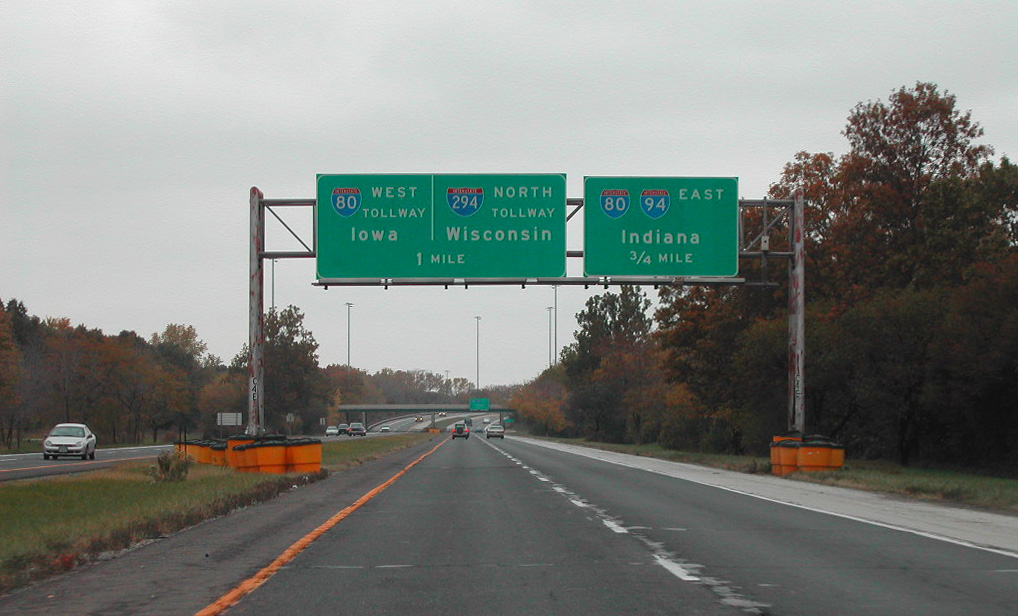 IL 394 north at I-80/94/294 - 2002