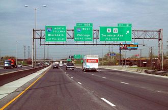 I-80/94 west at I-294/IL 394 - 2001