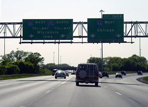 I-80/94 west at I-294/IL 394 - 2003