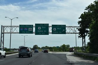 I-94 east at US 6 - South Holland, IL
