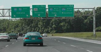 I-94 east at I-80-294/IL 394 - 2002