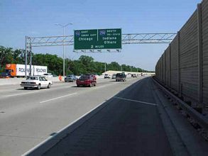 I-94 east at I-294 - 2002