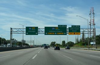 I-94 east at I-294 - Deerfield, IL