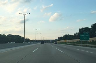 I-294 north at I-94 - Northbrook, IL