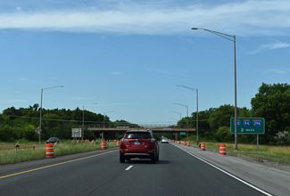 IL 394 north at I-80/94/294 - Glenwood, IL