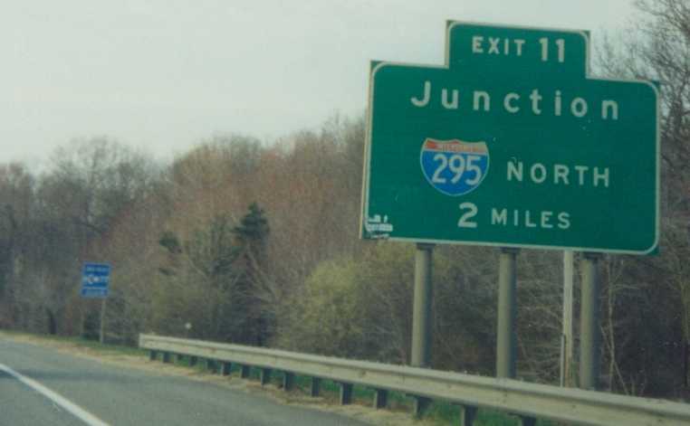 I-95 north at I-295 - 2001