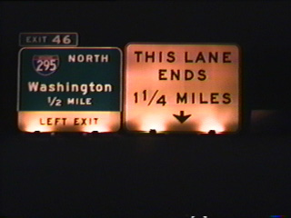 I-95 south at I-295 - 1996