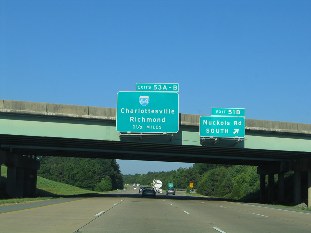 I-295 north at I-64 - 2005