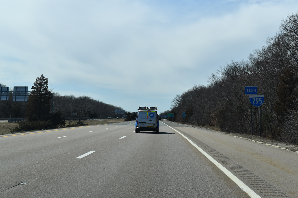 I-295 south at Attleboro, MA