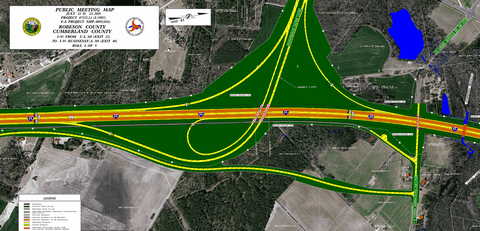 I-95/295 - Fayetteville Outer Loop interchange plan