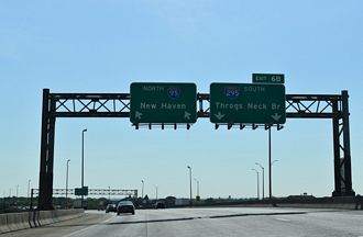 I-95 north at I-295 - Bronx, NY