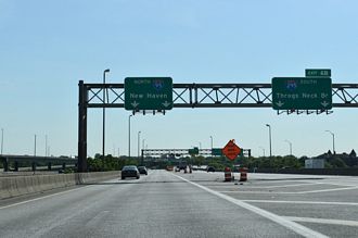 I-95 north at I-295 - Bronx, NY
