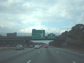 I-95 north at I-295 - 2001
