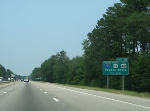 I-95 north at US 13/NC 295 - 2007