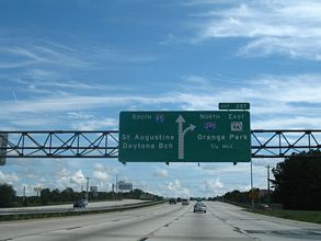 I-95 south at I-295/SR 9A - 2006