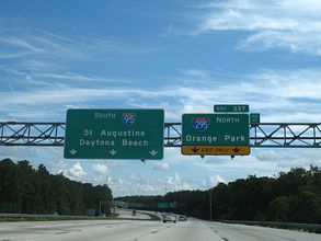I-95 south at I-295/SR 9A - 2006