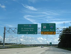 I-95 south at I-295/SR 9A - 2006