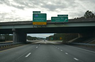 I-95 south at I-295 - Petersburg, VA