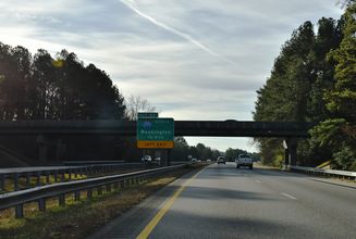 I-95 south at I-295 - Petersburg, VA
