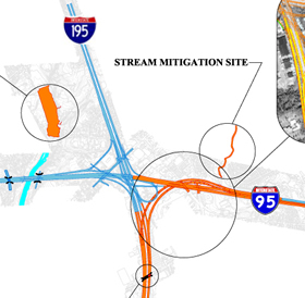 2013 I-95 Stage Map - Trenton, NJ