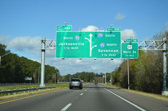 I-295 / East Beltway north at US 17 - 2013